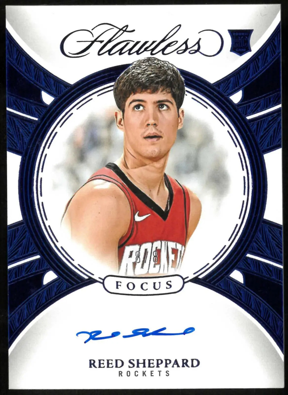 2024-25 Panini Flawless Autograph Rookie Reed Sheppard Auto /8 RC 