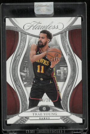 2024-25 Panini Flawless Diamond Trae Young /20 
