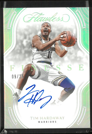 2024-25 Panini Flawless Finesse Signatures Autograph Tim Hardaway Auto /25 