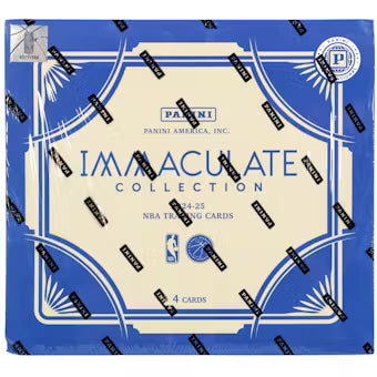 2024-25 Panini Immaculate Basketball International Hobby Box 