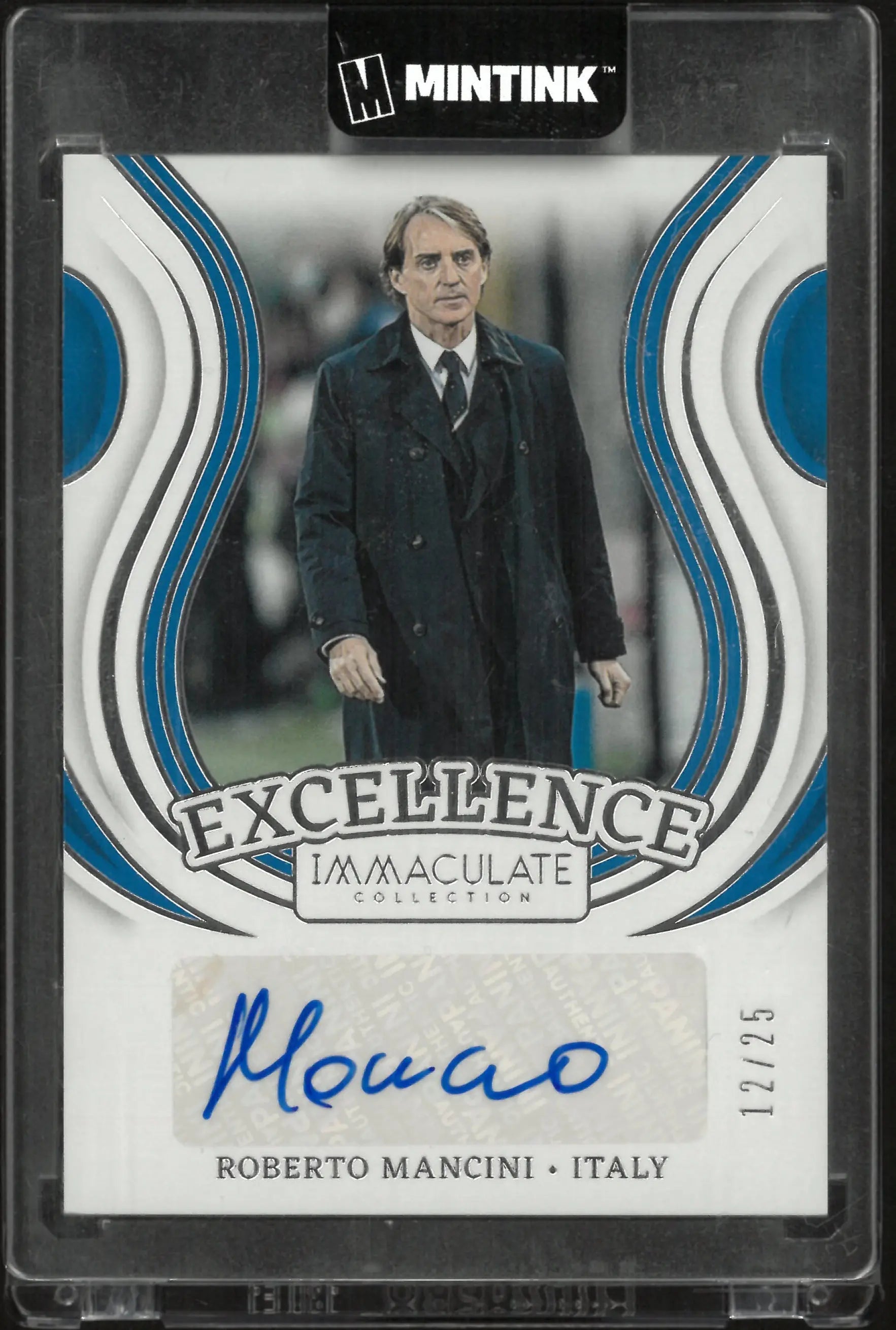 2024-25 Panini Immaculate Collection Excellence Roberto Mancini Autograph /25 