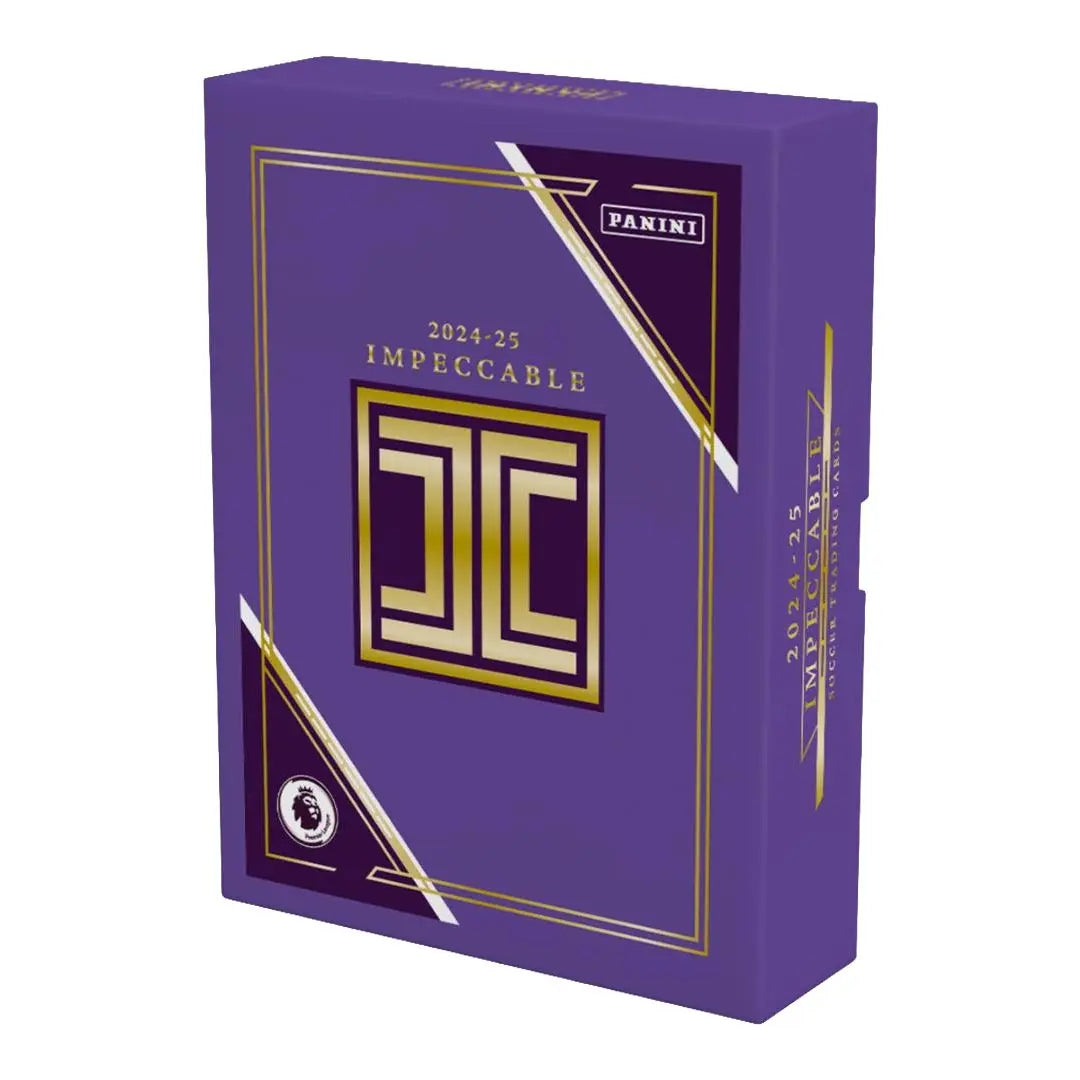 2024-25 Panini Impeccable Premier League EPL Soccer International Hobby Box 
