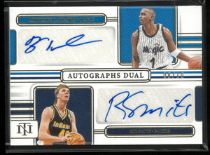 2024-25 Panini National Treasure Dual Auto A. Hardaway R. Smits Auto/10 