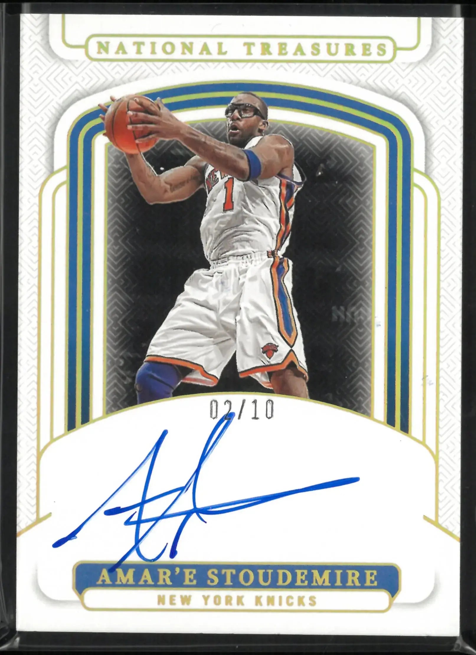 2024-25 Panini National Treasures Autograph Amar'e Stoudemire Auto /10 