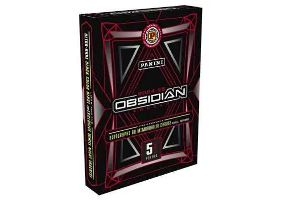 2024-25 Panini Obsidian Soccer Hobby International Box 