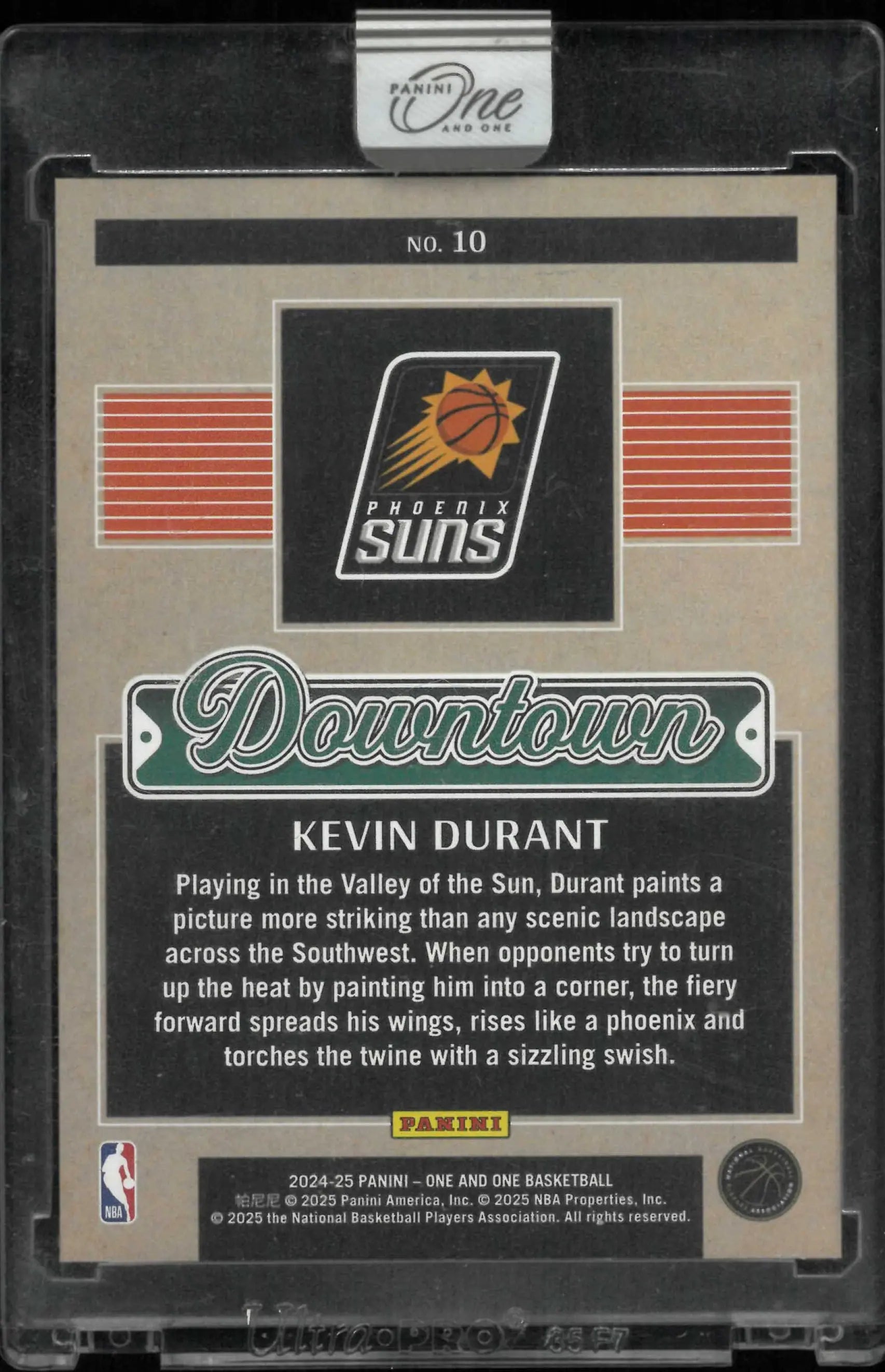 2024-25 Panini One And One Downtown Kevin Durant 