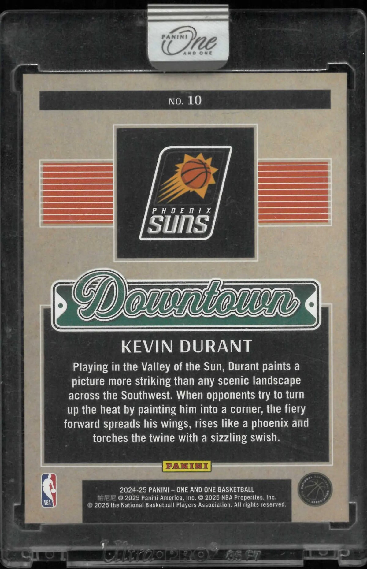 2024-25 Panini One And One Downtown Kevin Durant 