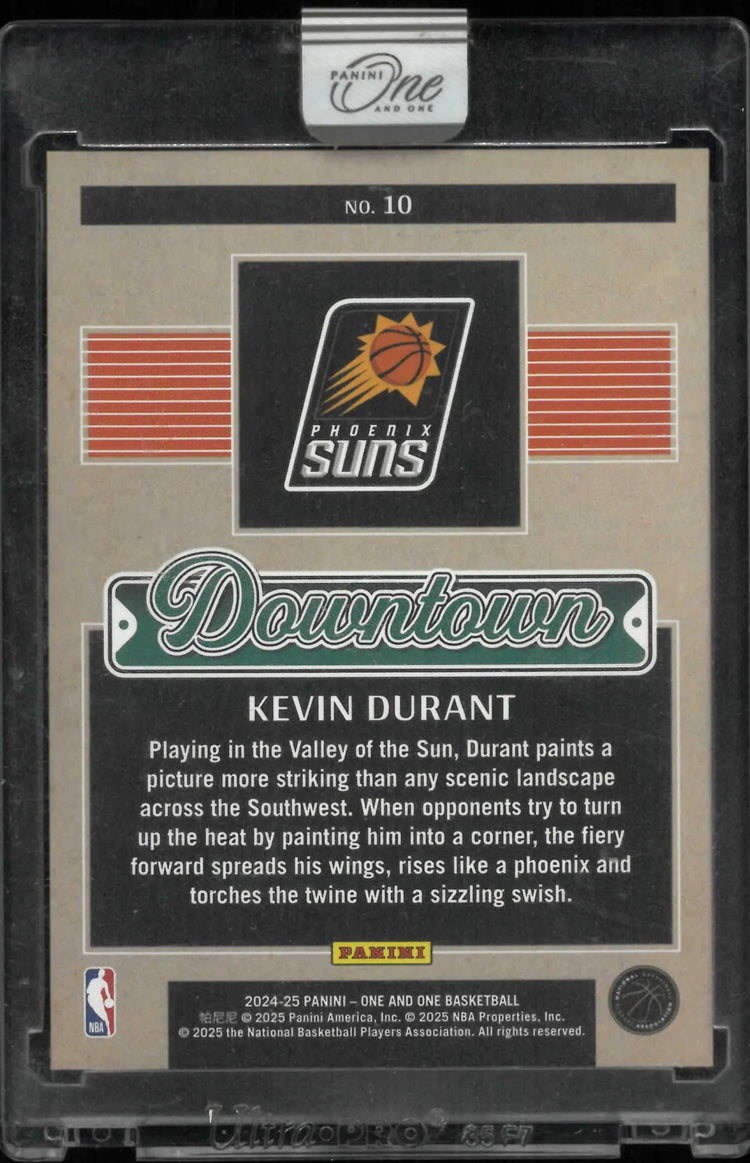2024-25 Panini One And One Downtown Kevin Durant 