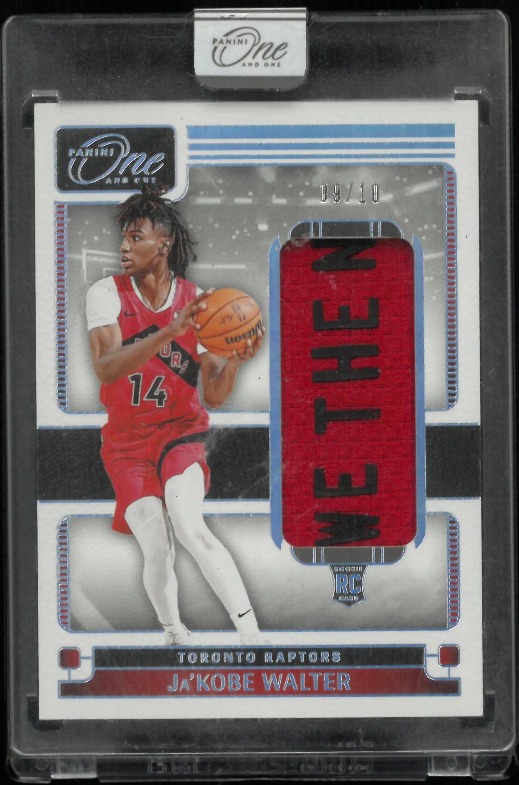 2024-25 Panini One And One Rookie Patch Ja'Kobe Walter /10 RC 