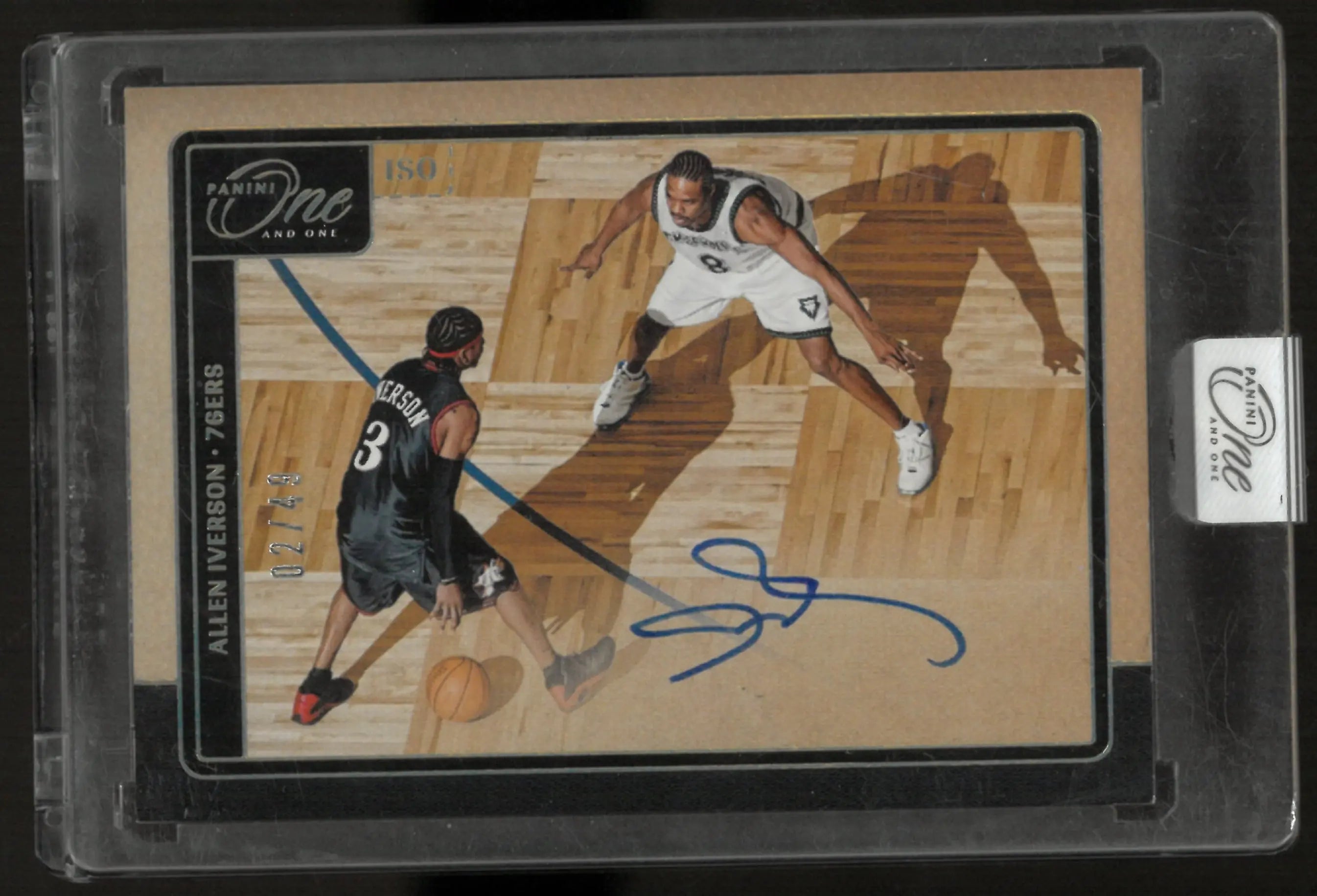 2024-25 Panini One and One Allen Iverson ISO Autograph /49 