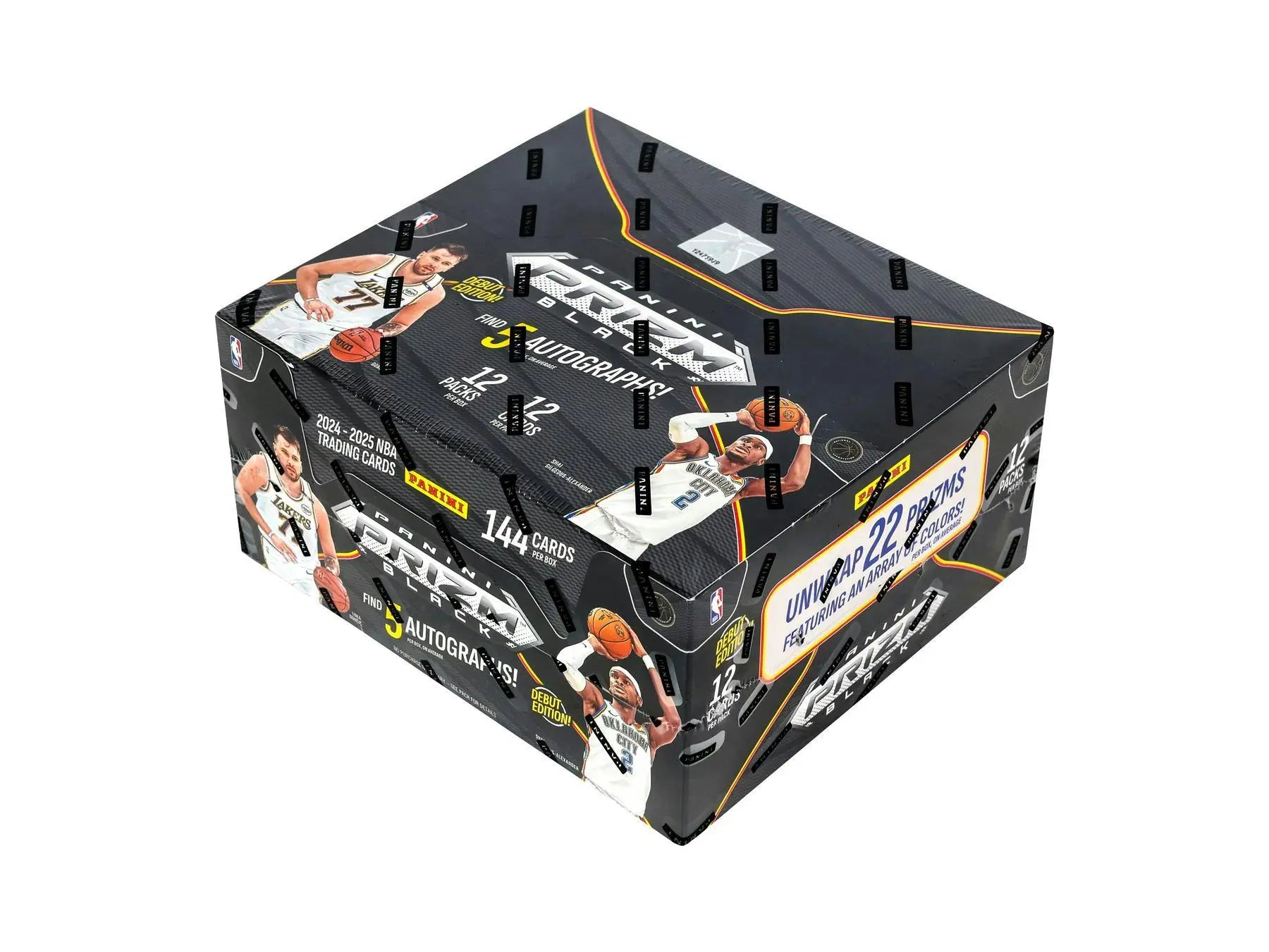 2024-25 Panini Prizm Black Basketball Hobby Box 