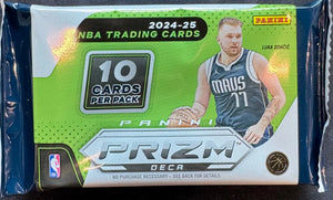 2024-25 Panini Prizm DECA Basketball Hobby (Single Pack Sales) 