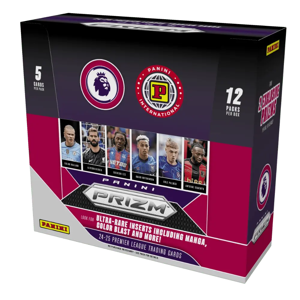 2024-25 Panini Prizm EPL Soccer Football Cards Sealed Hobby International Box 