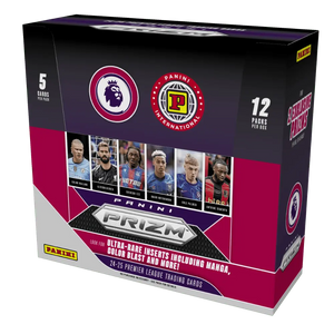 2024-25 Panini Prizm EPL Soccer Football Cards Sealed Hobby International Box 