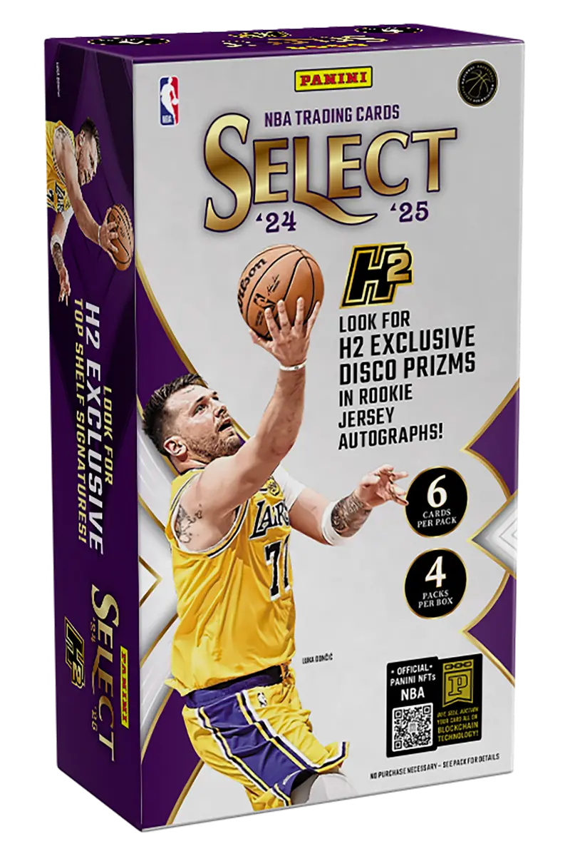 2024-25 Panini Select Basketball Hybrid Hobby Box 