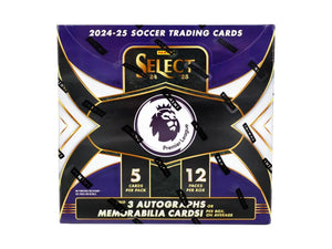 2024-25 Panini Select EPL English Premier League Soccer Hobby Box 