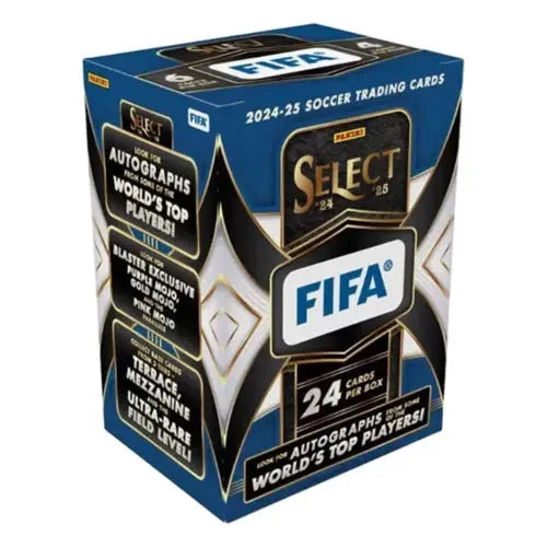 2024-25 Panini Select FIFA Soccer Trading Card Blaster Box 