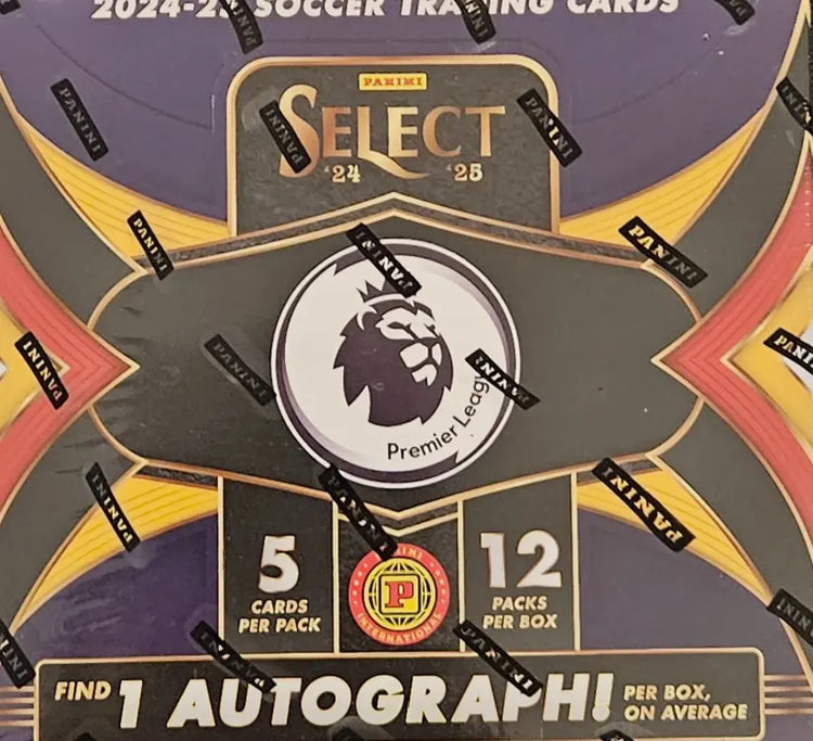 2024-25 Panini Select Premier League EPL Soccer International Hobby Box 