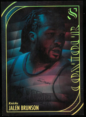 2024-25 Panini Silhouette Basketball Contour Jalen Brunson 