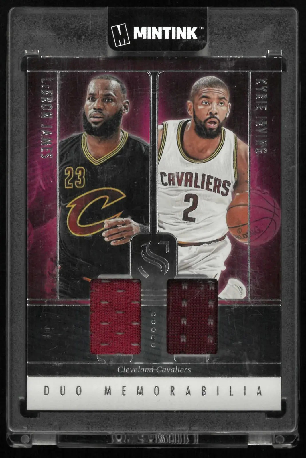 2024-25 Panini Silhouette Duo Patch LeBron James/ Kyrie Irving 