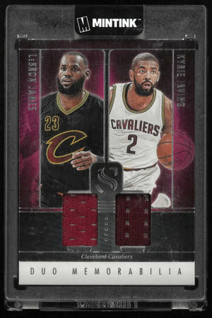 2024-25 Panini Silhouette Duo Patch LeBron James/ Kyrie Irving 