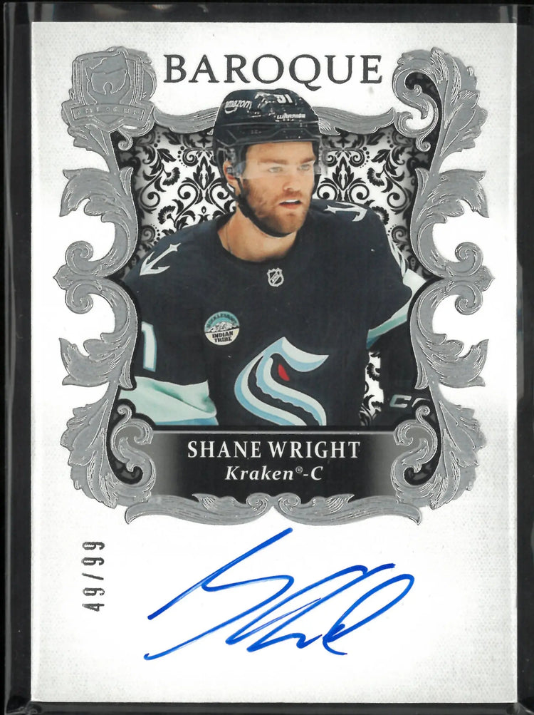 2024-25 The Cup Hockey Baroque Auto Shane Wright /99 