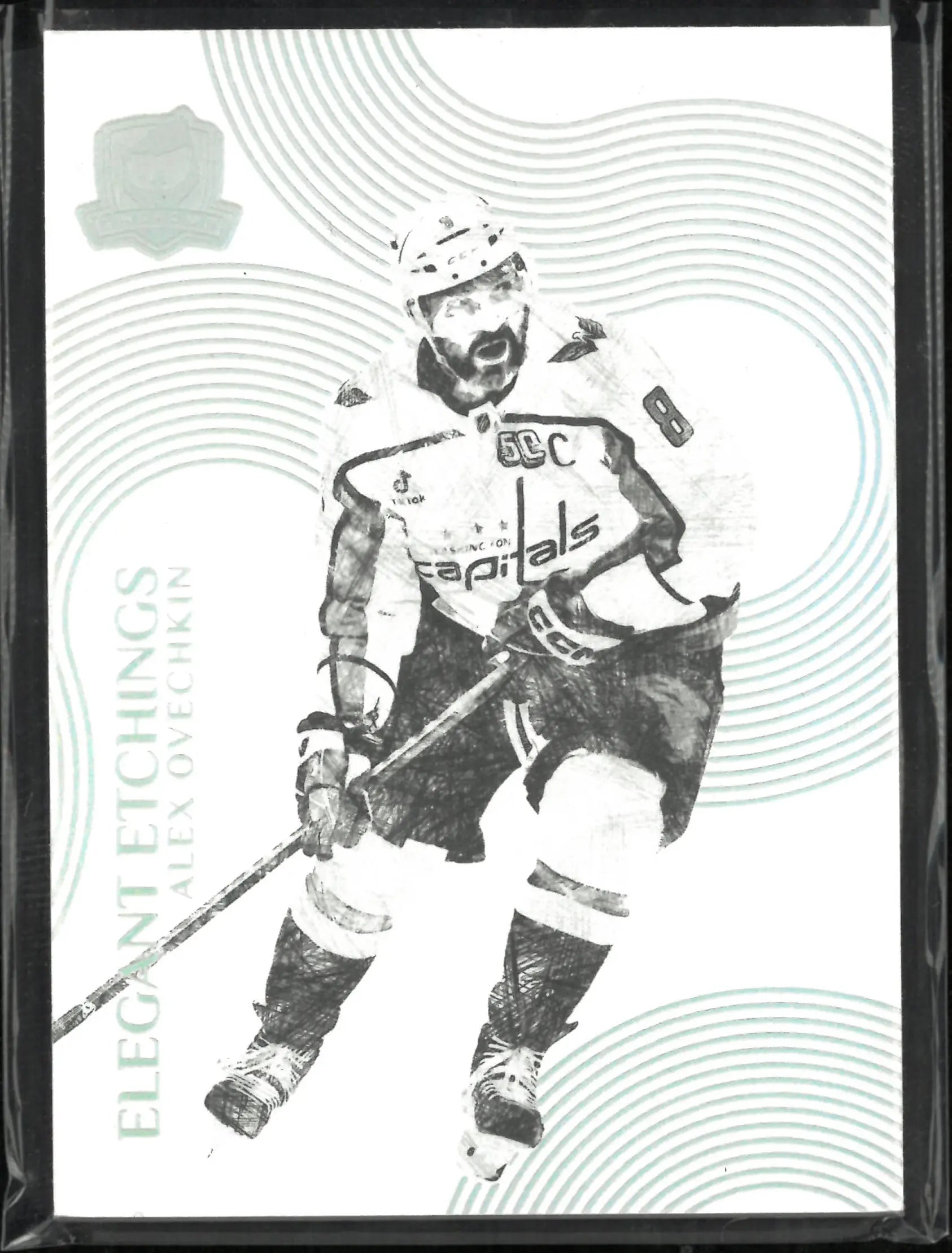 2024-25 The Cup Hockey Elegant Etchings Alex Ovechkin /199 