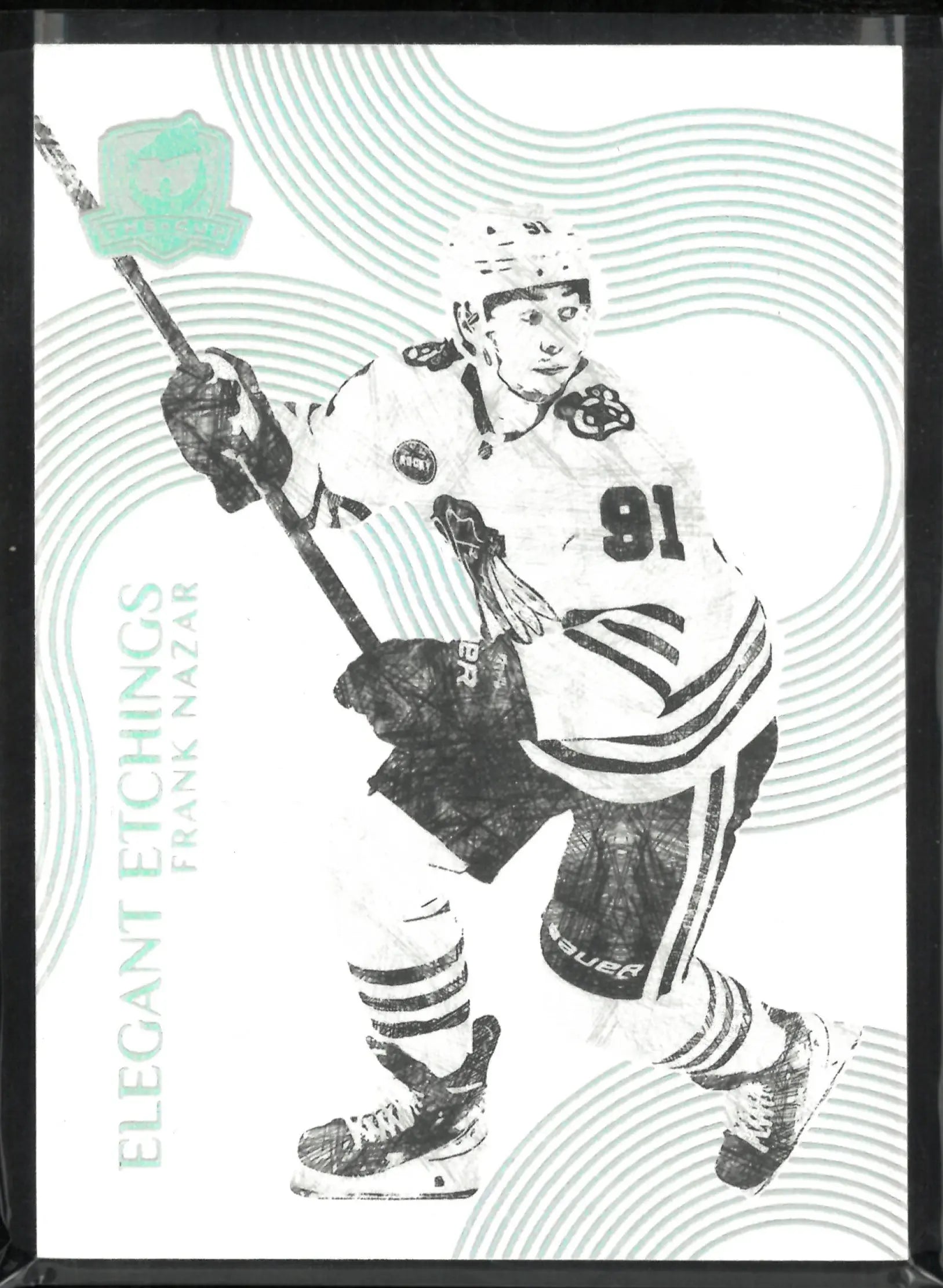 2024-25 The Cup Hockey Elegant Etchings Frank Nazar /199 