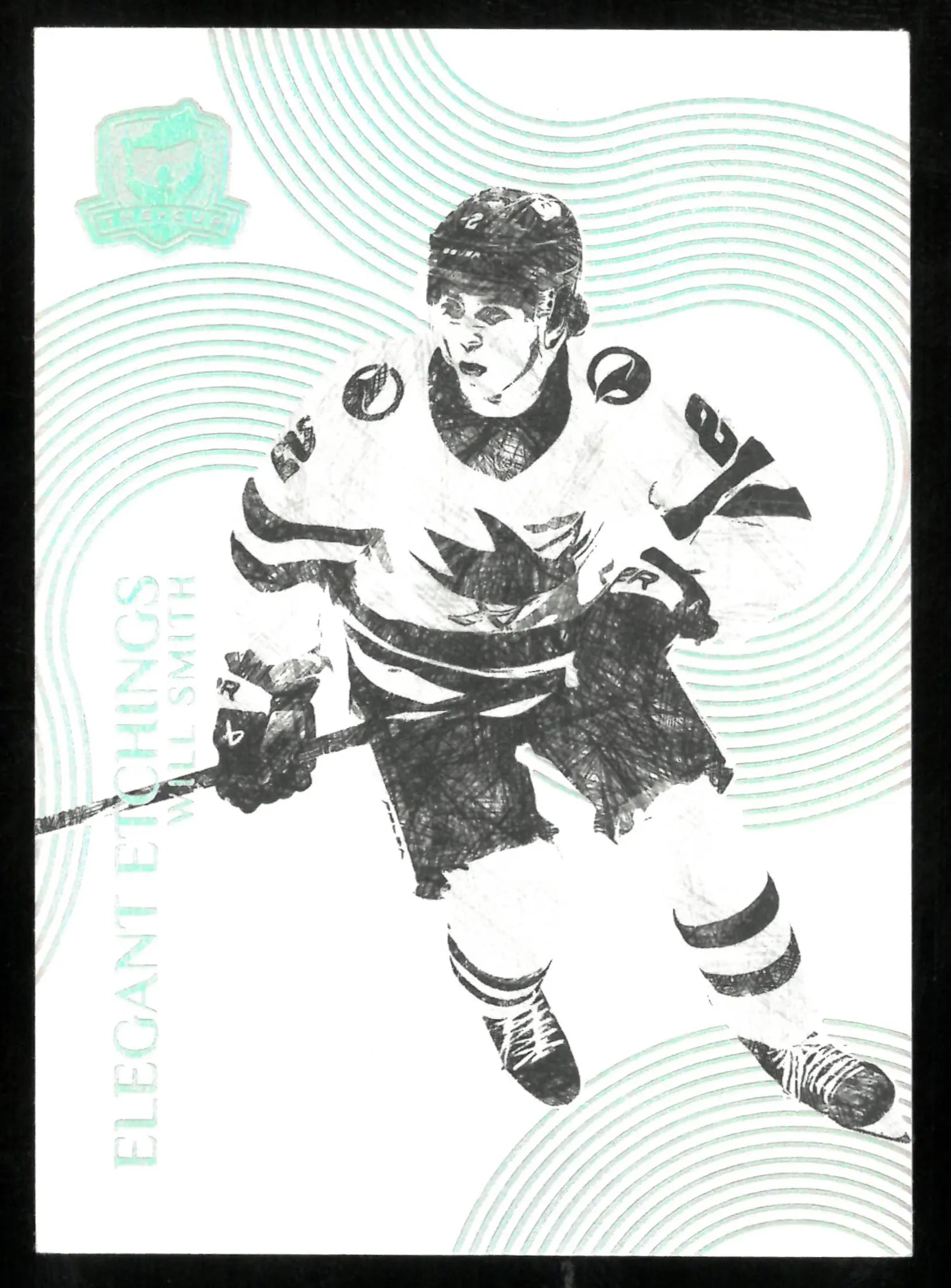 2024-25 The Cup Hockey Elegant Etchings Will Smith /199 