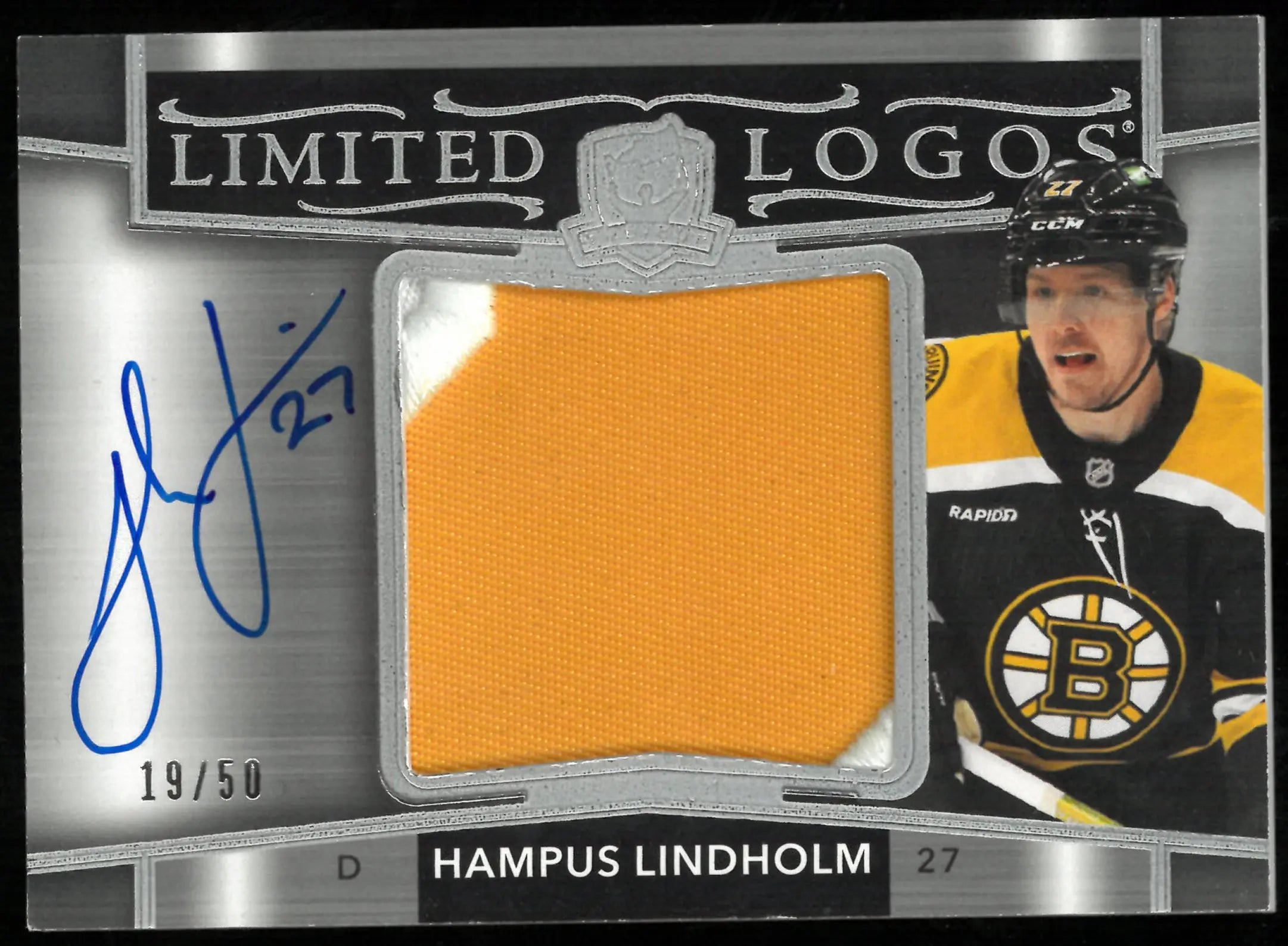 2024-25 The Cup Hockey Limited Logos Hampus Lindholm /50 