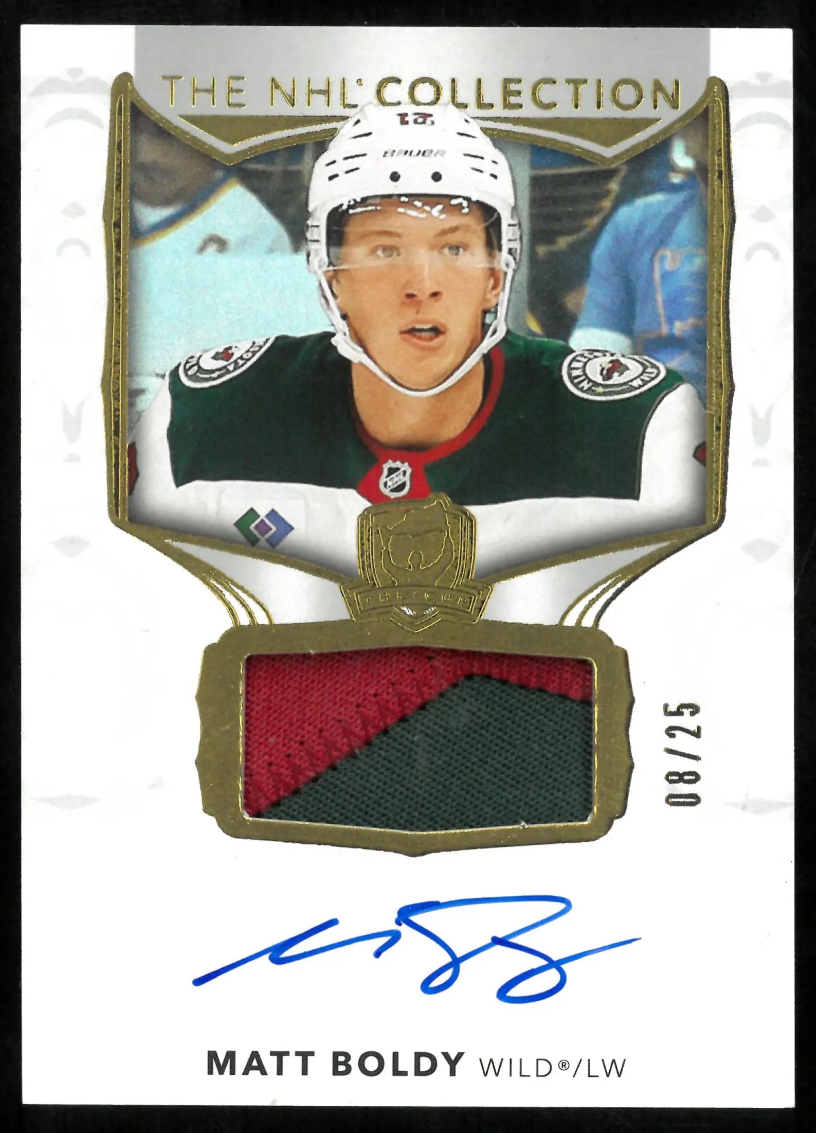 2024-25 The Cup Hockey The NHL Collection Patch Auto Matt Boldy /25 