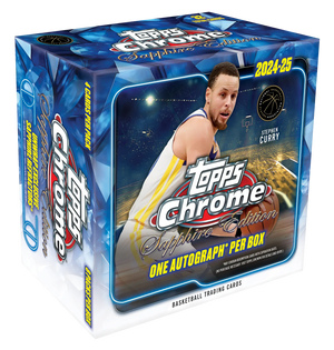 2024-25 Topps Chrome Sapphire Edition Basketball Box 