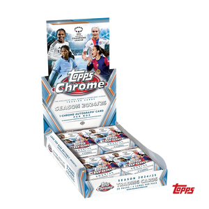 2024/25 Topps Chrome UEFA Women's Champions League Soccer Hobby Box 