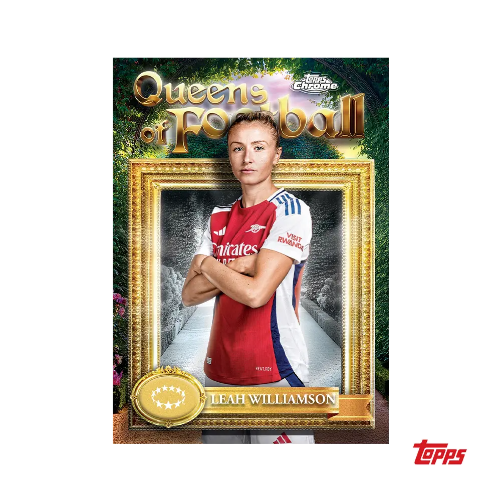 2024/25 Topps Chrome UEFA Women's Champions League Soccer Hobby Box 