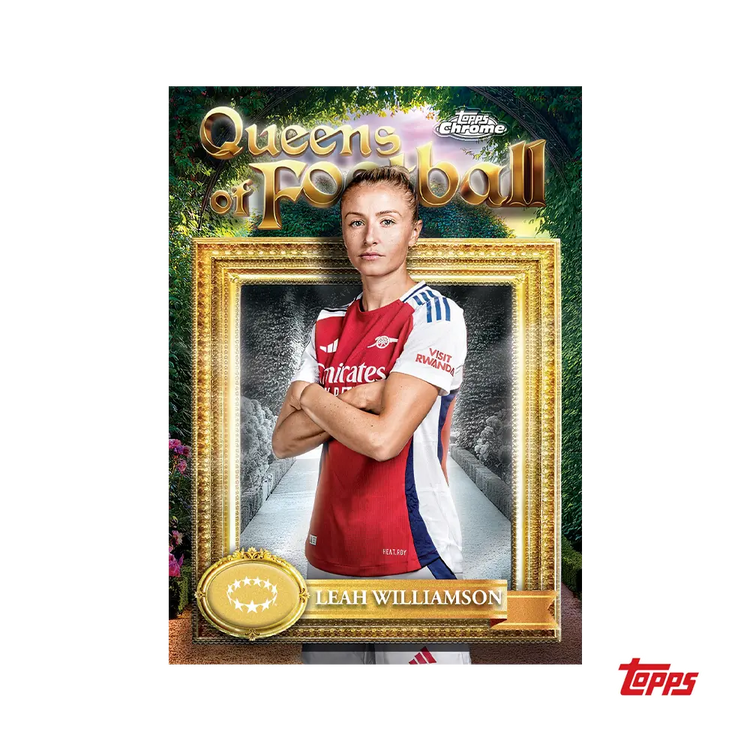 2024/25 Topps Chrome UEFA Women's Champions League Soccer Hobby Box 