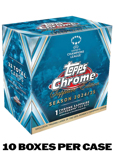 Buy 2024 Topps Chrome Sapphire UEFA Women's Champions Box