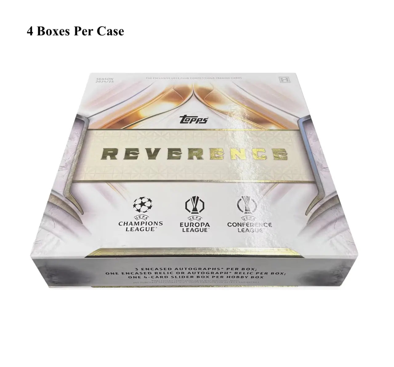 2024-25 Topps Reverence UEFA Club Competitions Soccer Hobby Box 