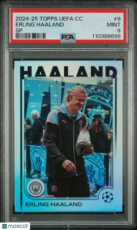 その他 haaland psa9 Erling Haaland 2023 Finest Idols Gold PSA 9 #thehobby