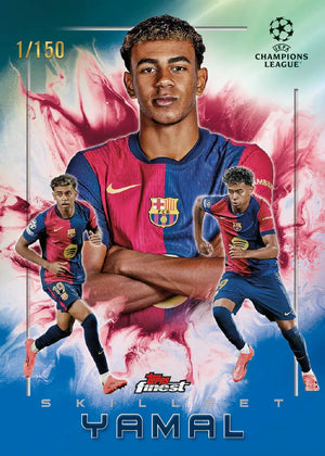 2024-25 Topps UEFA Club Competitions Finest Soccer Hobby Box 