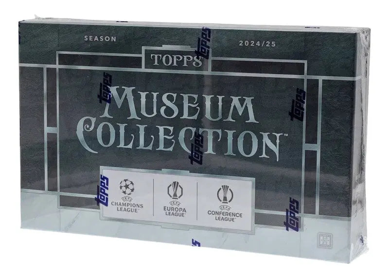 2024/25 Topps UEFA Club Competitions Museum Collection Soccer Hat-Trick Box 