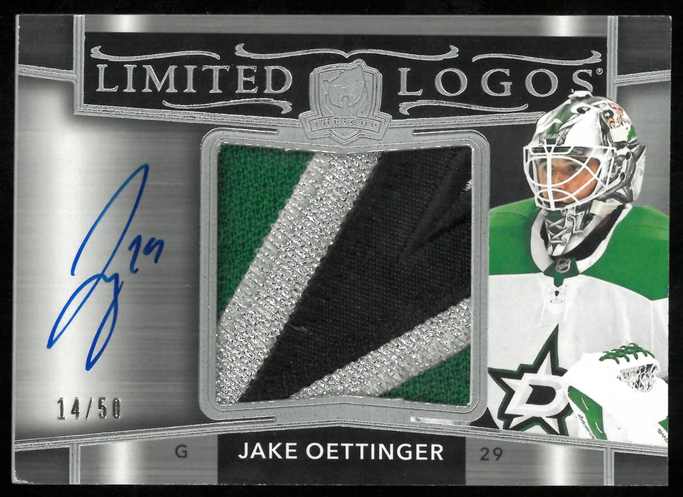 2024-25 UD The Cup Limited Logos Tri Color Patch Auto /50 