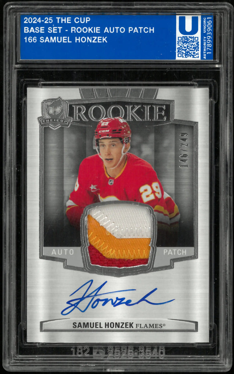2024-25 UD The Cup Samuel Honzek RC Rookie Patch Auto /249 