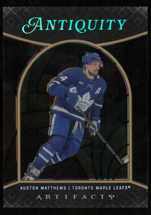 2024-25 Upper Deck Artifacts Hockey Auston Matthews Antiquity Clear Cut 