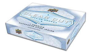 2024-25 Upper Deck Clear Cut Hockey Hobby Box (Pre Order) 