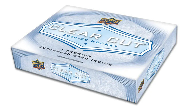2024-25 Upper Deck Clear Cut Hockey Hobby Box (Pre Order) 