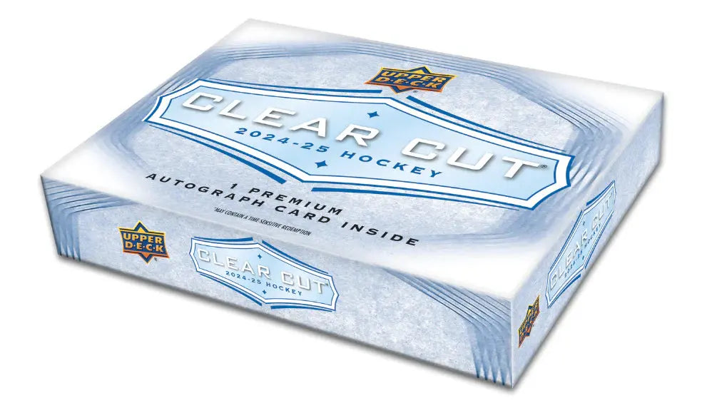 2024-25 Upper Deck Clear Cut Hockey Hobby Box (Pre Order) 