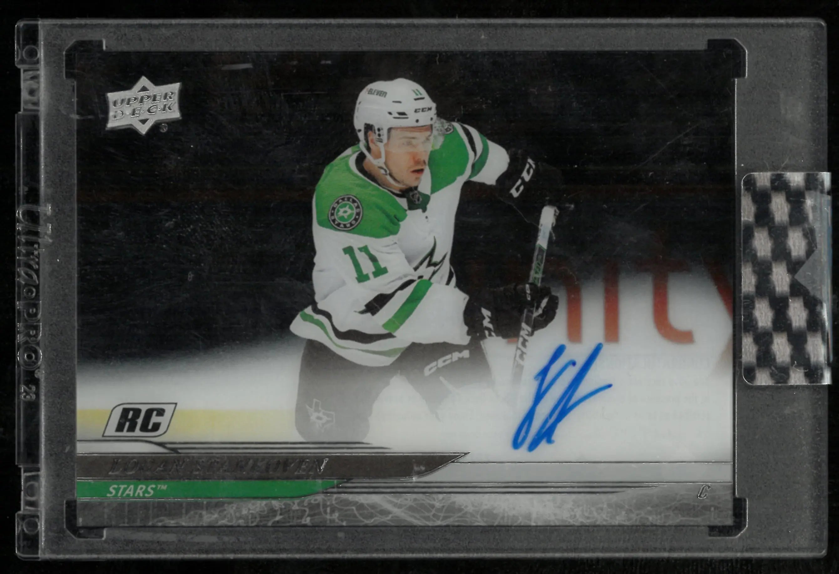 2024-25 Upper Deck Clear Cut Rookie Auto Logan Stankoven 