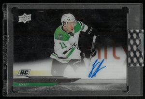 2024-25 Upper Deck Clear Cut Rookie Auto Logan Stankoven 