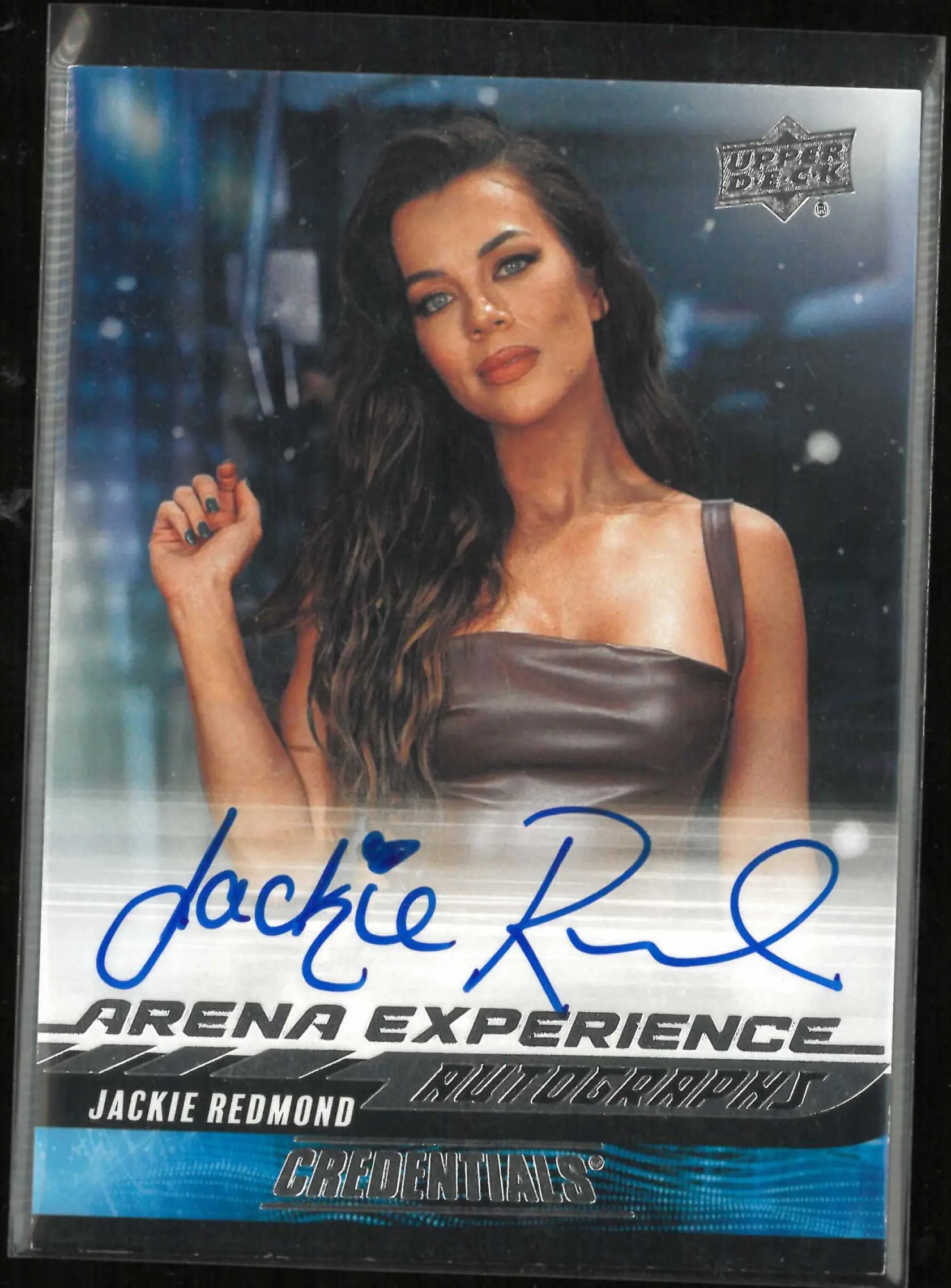 2024-25 Upper Deck Credentials Arena Experience Autographs Jackie Redmond Auto 