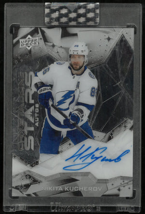 2024-25 Upper Deck Crystalline Stars Nikita Kucherov Auto 